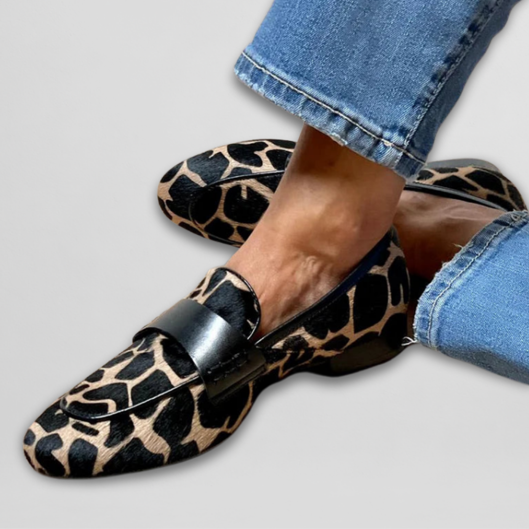 Katie | Ortopēdiskie Leoparda raksta Loaferi