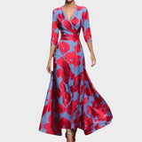 Isadora | Premium roku darbs maxi kleita