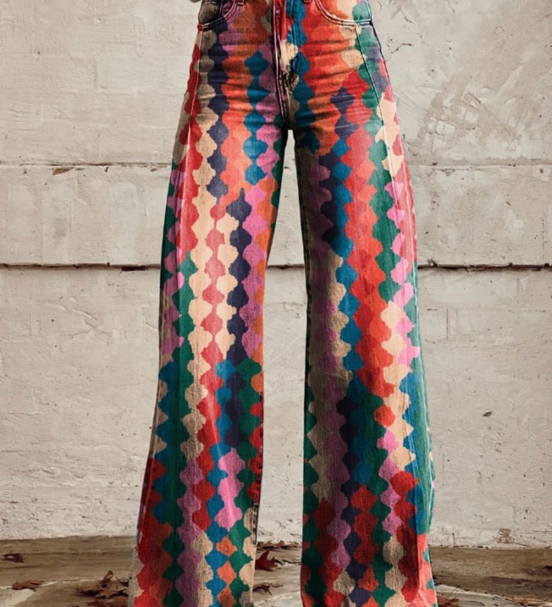 Amélie - Eleganti bohemi stila bikses