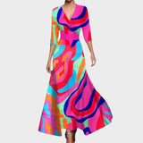Isadora | Premium roku darbs maxi kleita