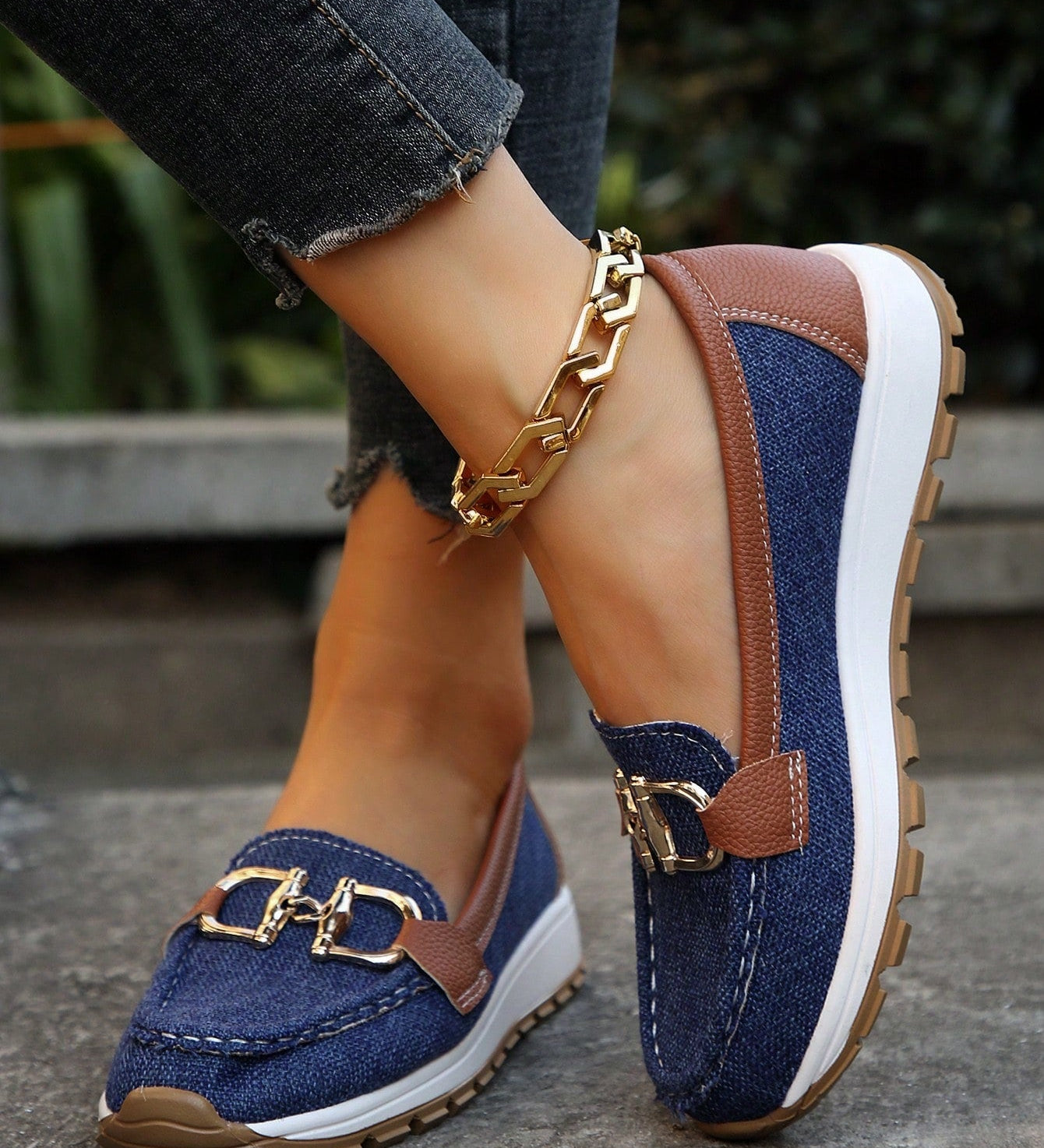 Ellie | Lame Sanga Loafers