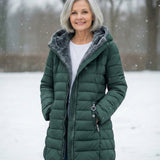 Aada™ | Puff jakna ar flīsa oderi