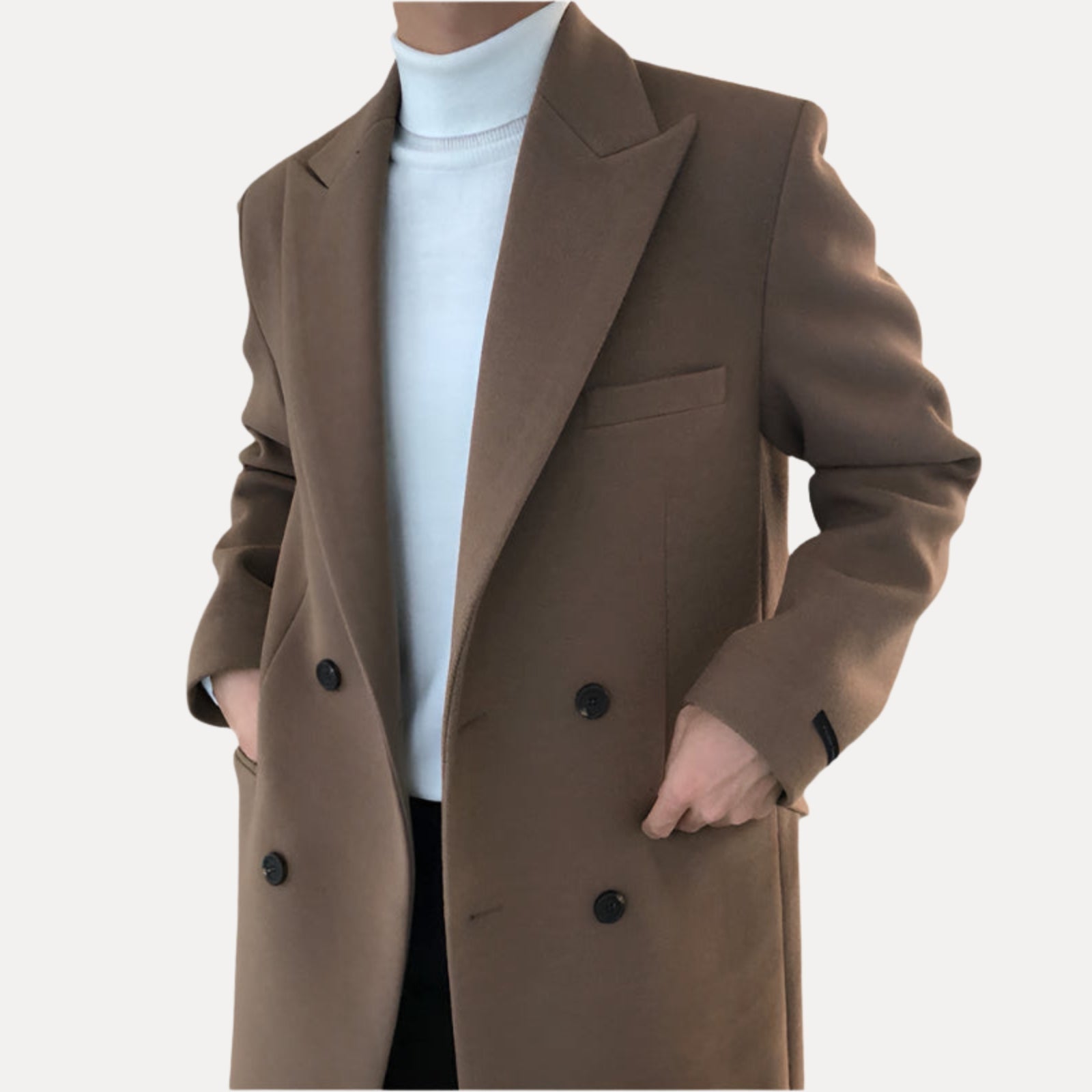 Mads | Vīriešu elegants siltais mētelis
