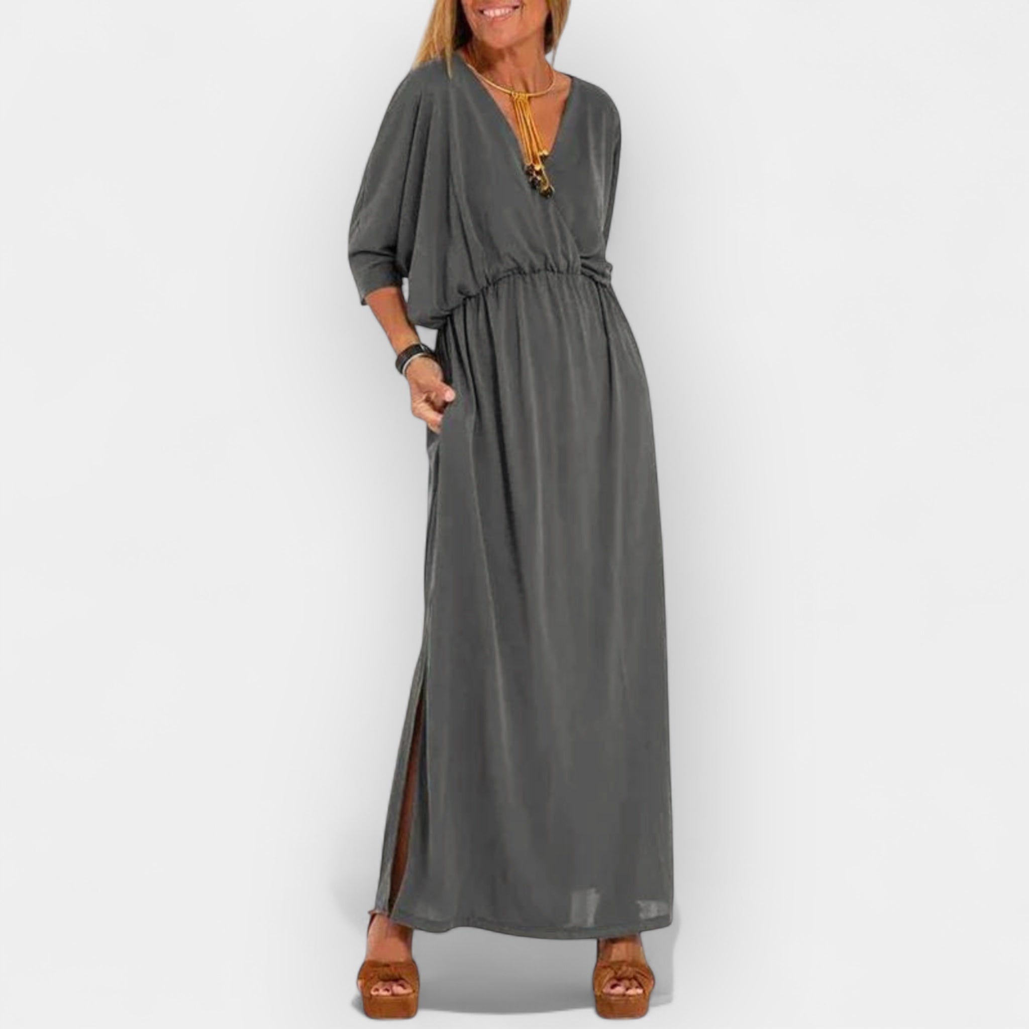 Olivia | Garā kleita retro stilā