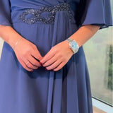 Ewelina | Eleganta garā šifona kleita