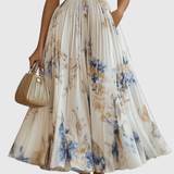 Siena | Elegants Plisse Maxi Kleita
