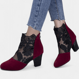 Charlotte™ | Eleganta kurpe ar ziedu rakstu