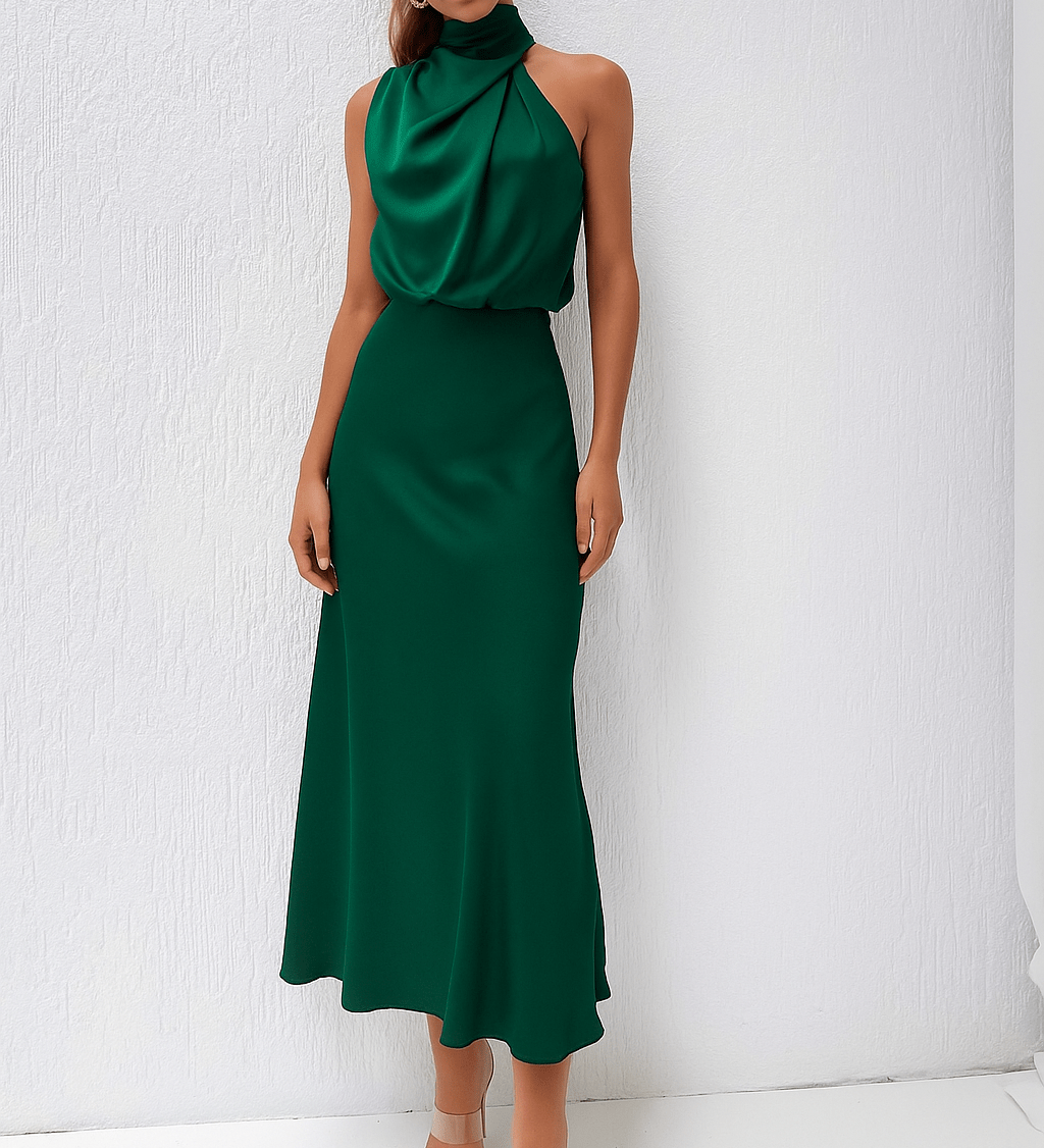 Benthe™ | Midi kleita