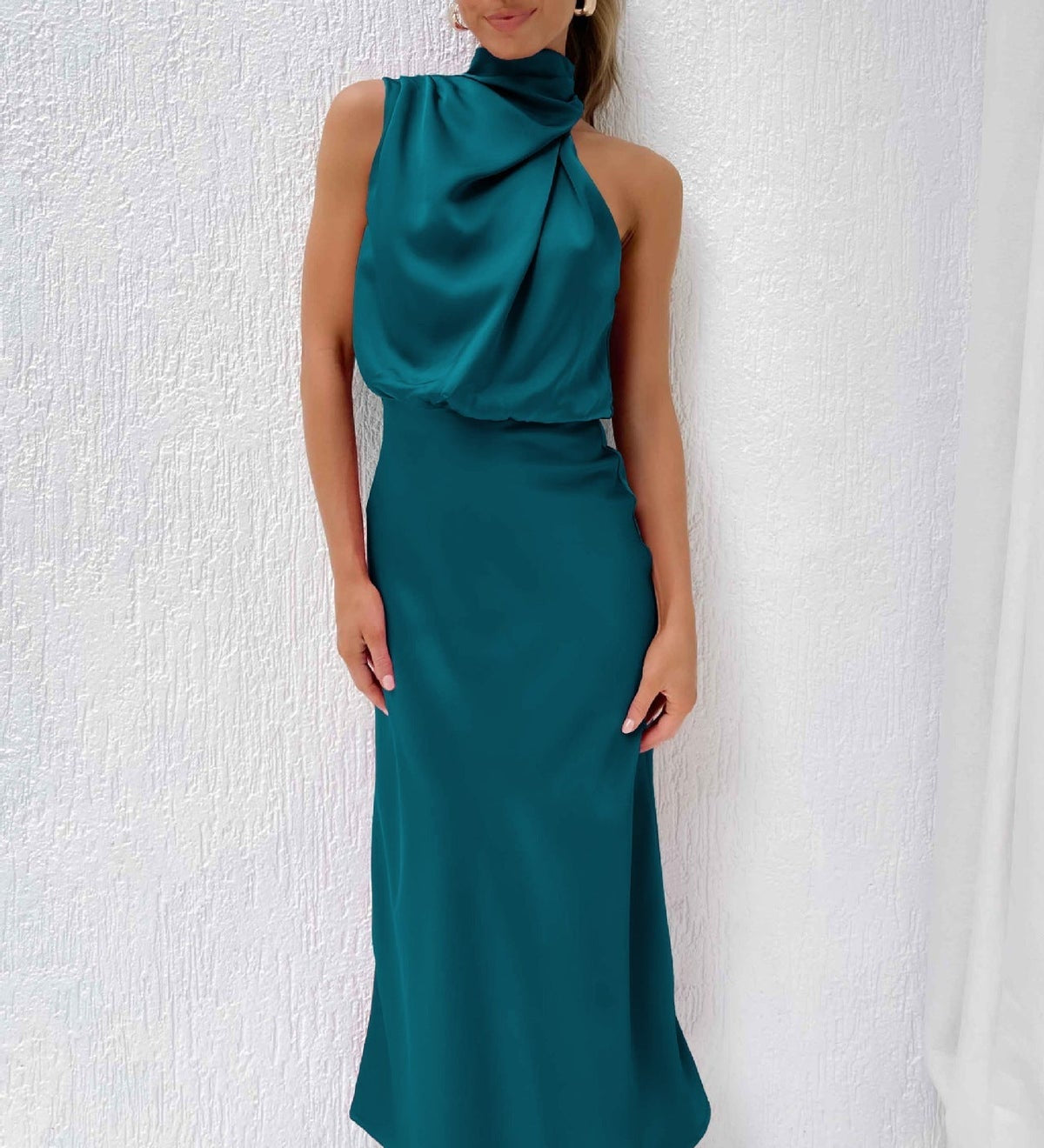 Benthe™ | Midi kleita