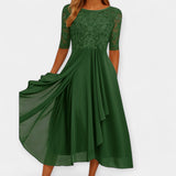 Elena | Eleganta midi kleita