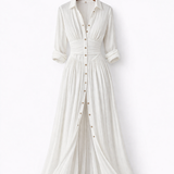Suzanne | Maksikleid ar revera apkakli