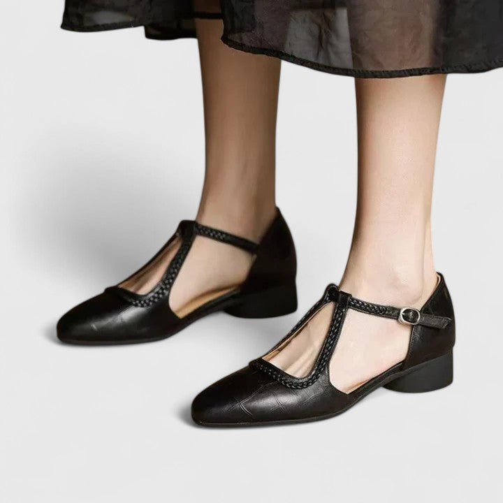 Delphine™ | Stilizētas sandales ar papēdi