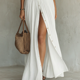 Suzanne | Maksikleid ar revera apkakli