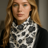 Elodie šalle (100 % zīds – 68 cm)