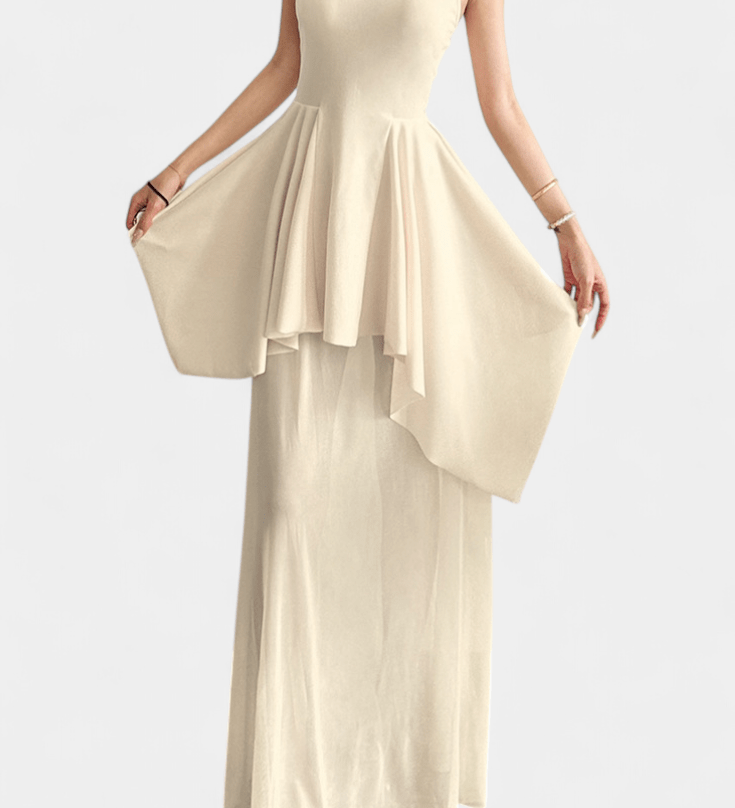 Maja | Eleganta gara kleita