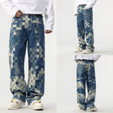 Edvard | Vīriešu Pixel Efekta Denim Bikses