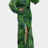 Quintessa™ | Krāsaina Plisēta Maxi