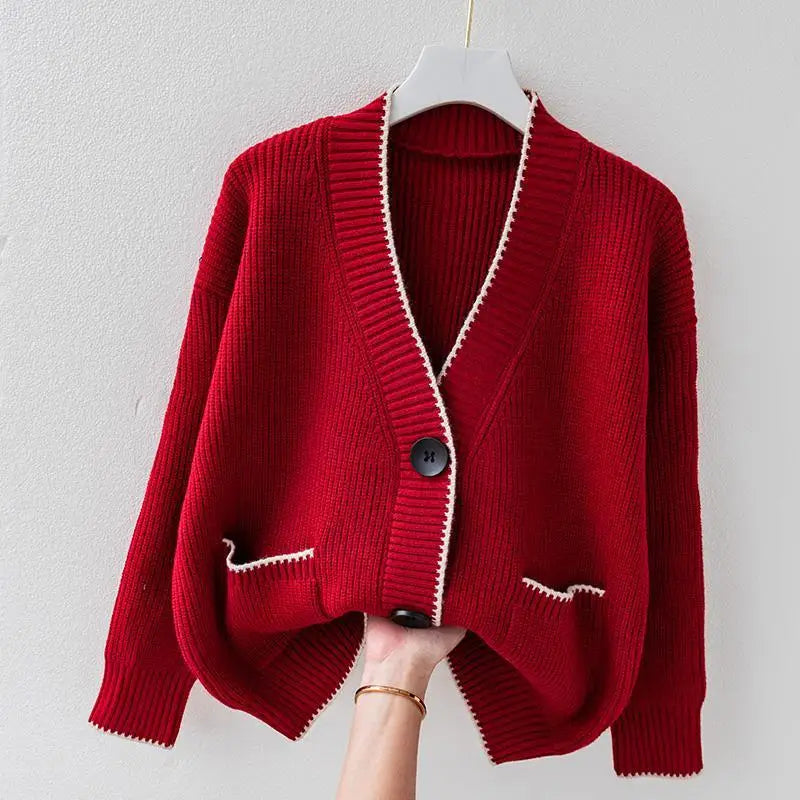 Ly | Stilīgs pārsteidzošs adīts vestes