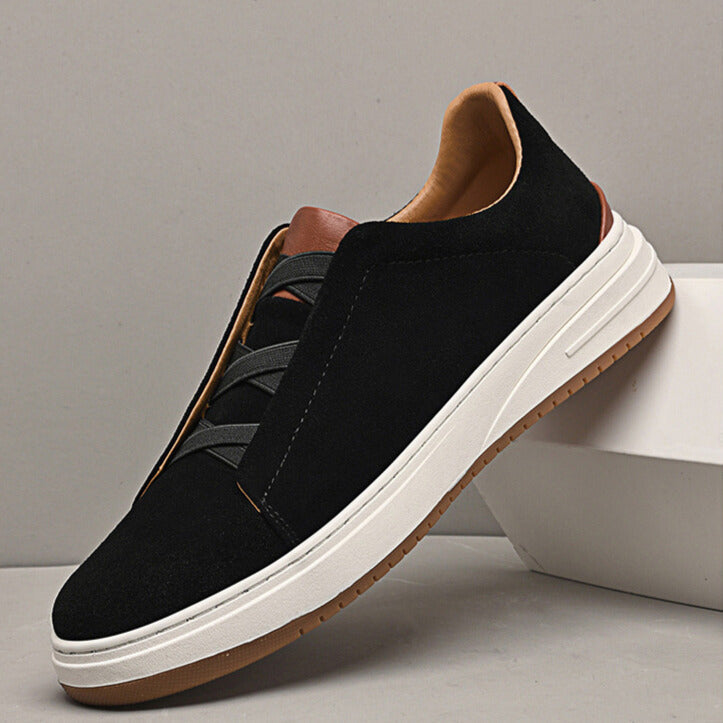 Uffe | VĪRIEŠU ĀDAS SLIP-ON APAVI