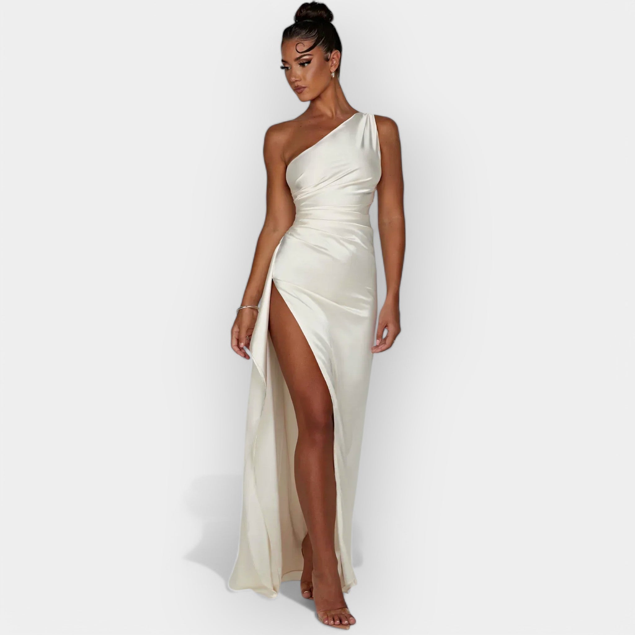 Alina | Satīna kleita elegantiem vakariem