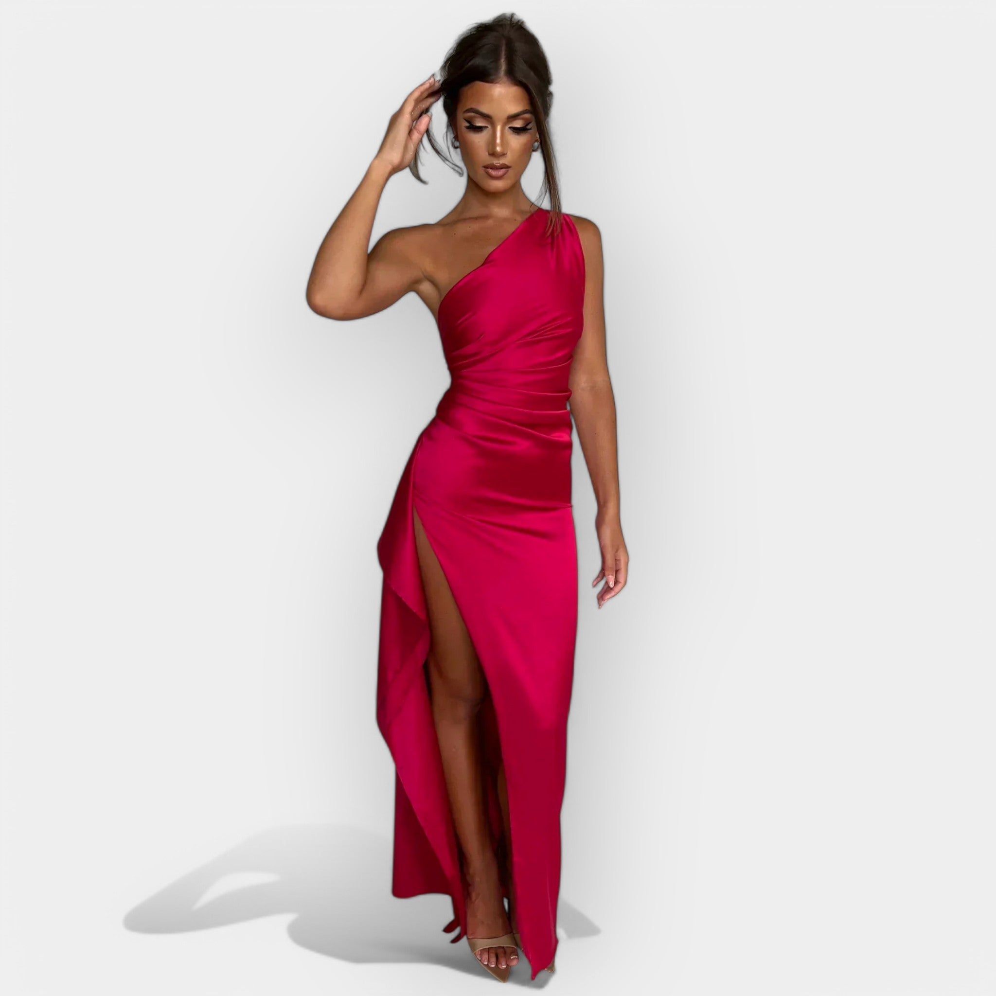 Alina | Satīna kleita elegantiem vakariem
