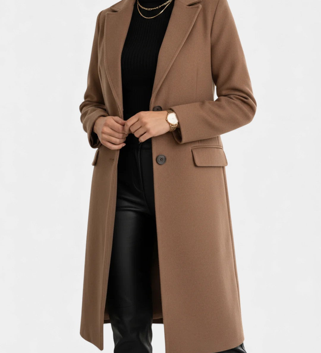 Liis | Elegants Garš Mētelis