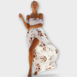 Francisca | Boho midi kleita