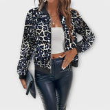 Raquel | Eleganta leopardu raksta jaka