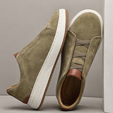 Uffe | VĪRIEŠU ĀDAS SLIP-ON APAVI