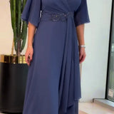 Ewelina | Eleganta garā šifona kleita