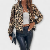 Raquel | Eleganta leopardu raksta jaka
