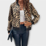 Raquel | Eleganta leopardu raksta jaka