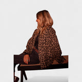 Roza | Moderns leopardu raksts jaka